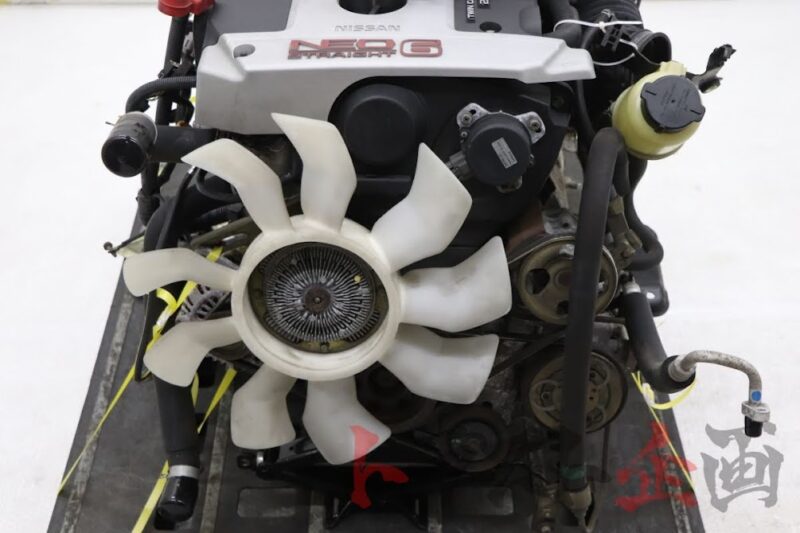 RB25DE Neo Complete Engine LOW KMS - Image 4