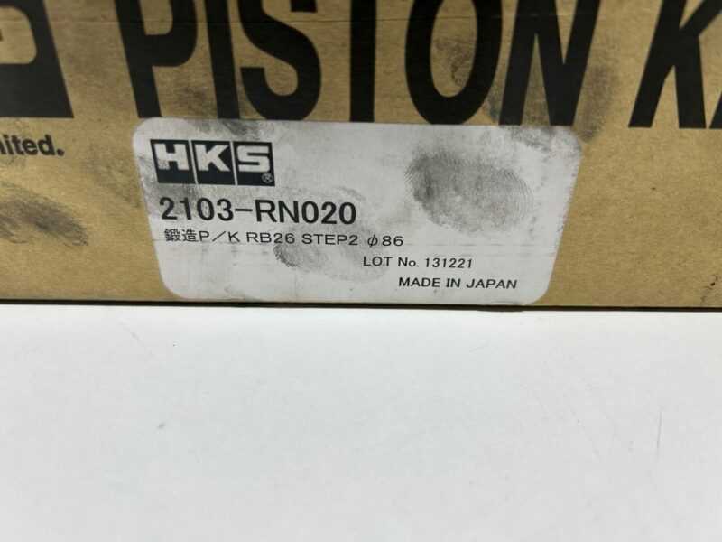 HKS Forged Pistons Kit Step 2 86mm RB26 - Image 3