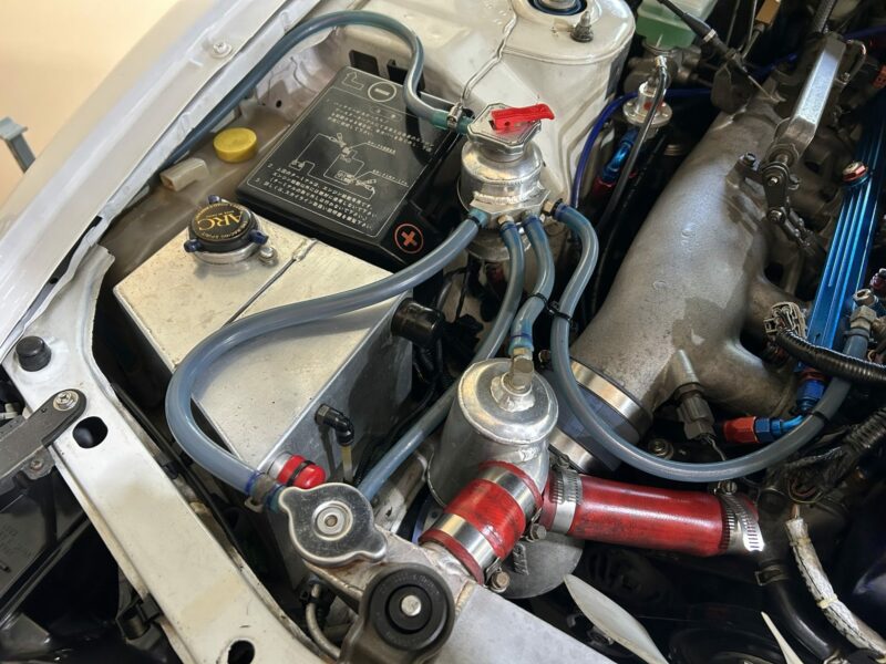 ARC Brazing Radiator with ARC Swirl Pot R33 GTR - Image 6