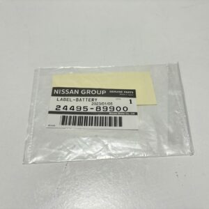 Genuine Nissan Battery Label R32 S13