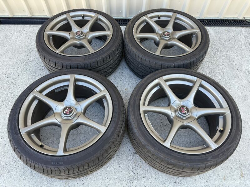 Genuine R34 GTR Wheels and Tyres