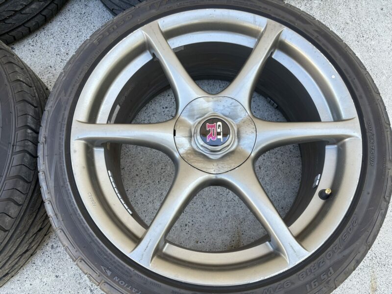 Genuine R34 GTR Wheels and Tyres - Image 2