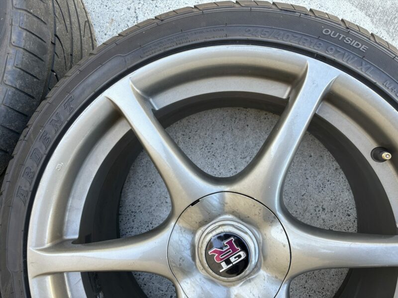Genuine R34 GTR Wheels and Tyres - Image 7