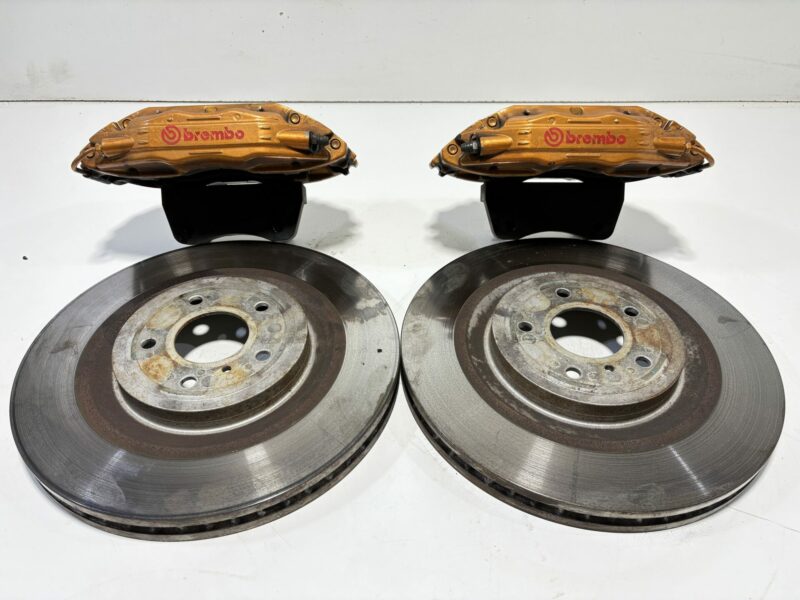 RH9 Brembo F50 Front Brake Calipers and Rotors 355mm Skyline