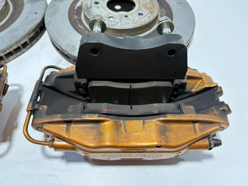 RH9 Brembo F50 Front Brake Calipers and Rotors 355mm Skyline - Image 2