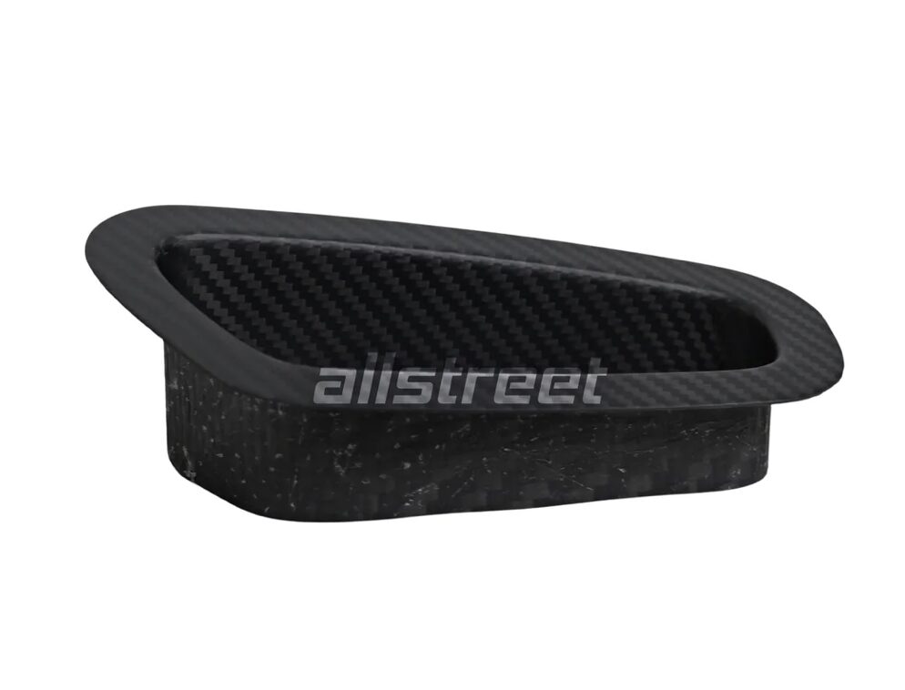 All Street Dry Carbon Z-Tune Bonnet Air Guide Duct R34 GTR - Image 2