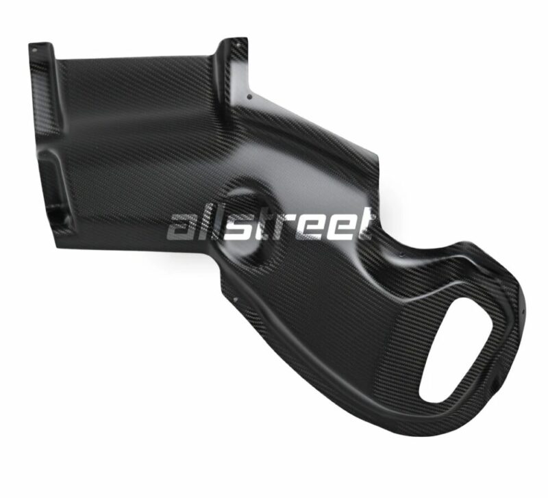 All Street Dry Carbon Z-Tune Bonnet Air Guide Duct R34 GTR - Image 4