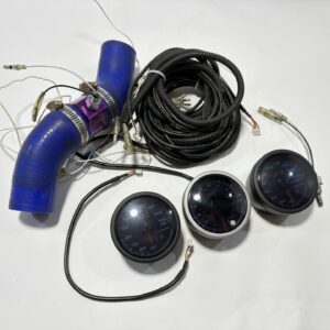 Auto Guages Oil Water Temp and RPM Set 60mm