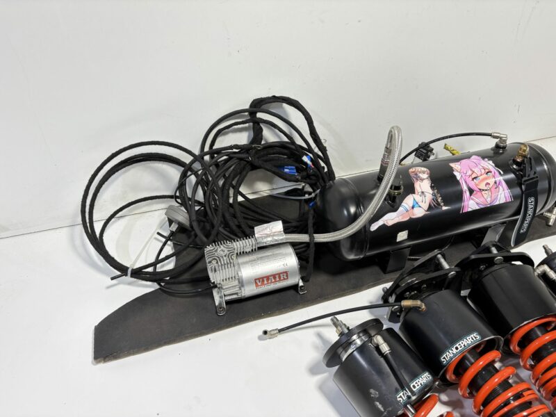 Driftworks Coilovers with Stance Works Air Cup System S13 180sx - Image 3