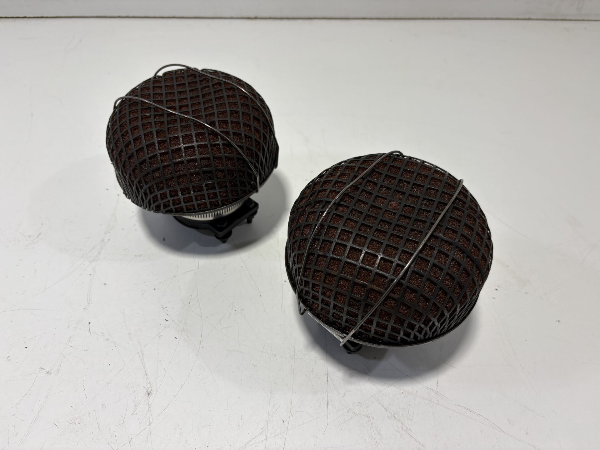 HKS Intake Air Filters RB26 Pair Old School - Image 2