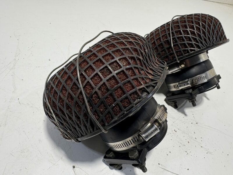 HKS Intake Air Filters RB26 Pair Old School - Image 3