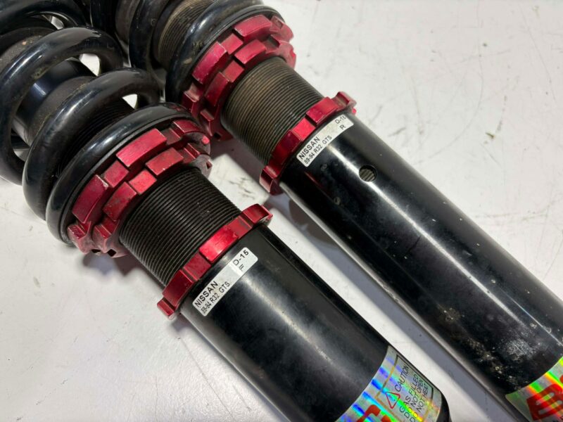 BC Racing Red Adjustable Coilovers R32 GTST - Image 4