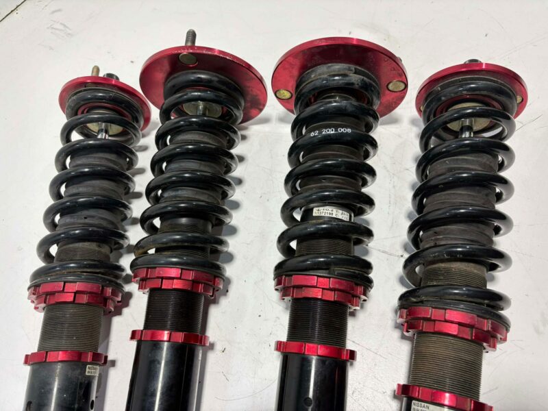 BC Racing Red Adjustable Coilovers R32 GTST - Image 3
