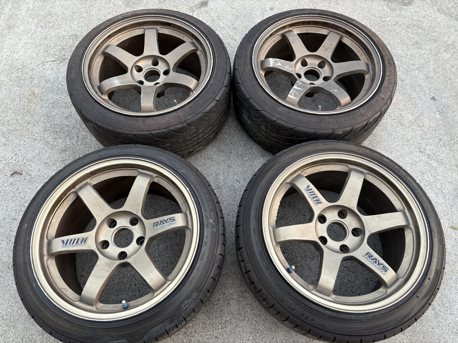 Tsx Rays Wheels Rays TE37 Wheels OG Bronze 17″ - JDM Garage Australia