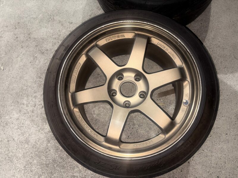 Rays TE37 Wheels OG Bronze 17x9.5 +12 - Image 3