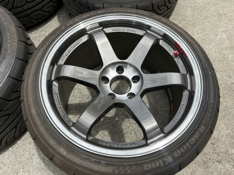 Rays TE37 SL Wheels 18x10.5 18x9.5 - Image 4