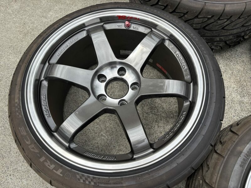 Rays TE37 SL Wheels 18x10.5 18x9.5 - Image 3