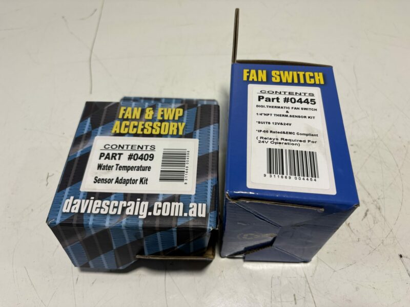 Davies Craig Digital Thermo Fan Switch Controller with Water Adapter - Image 3