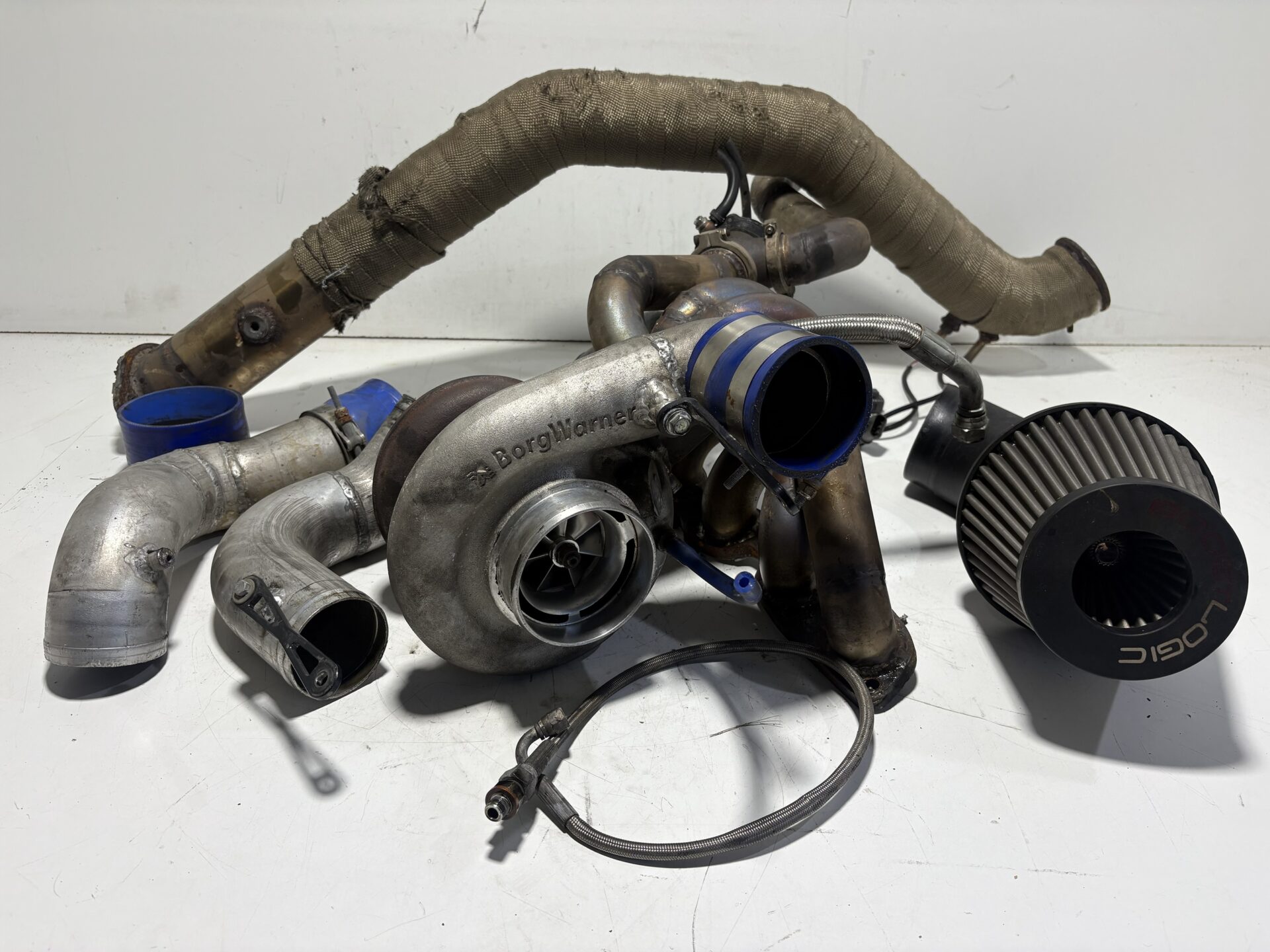 Borg Warner S300SXE High Mount Turbo Kit RB26