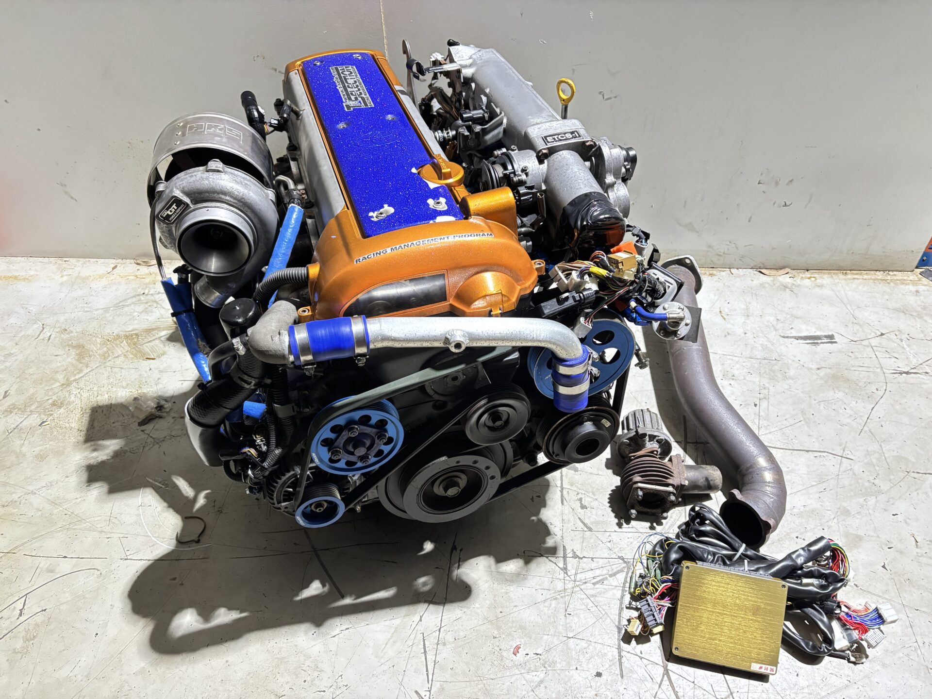 1JZ VVTI Complete Engine Package Modified HKS GT3037S