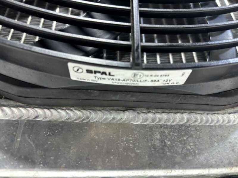 Fenix Alloy Radiator with Spal Thermo Fan R34 GTT - Image 4