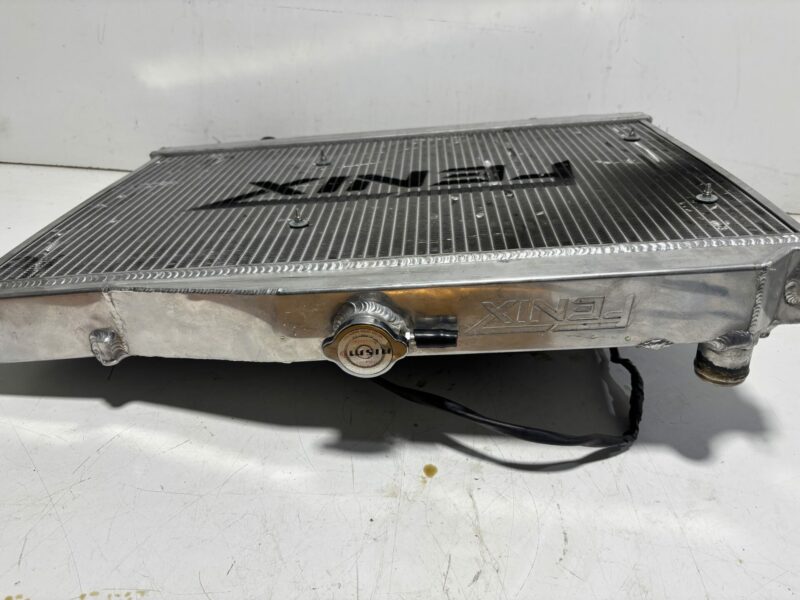 Fenix Alloy Radiator with Spal Thermo Fan R34 GTT - Image 3