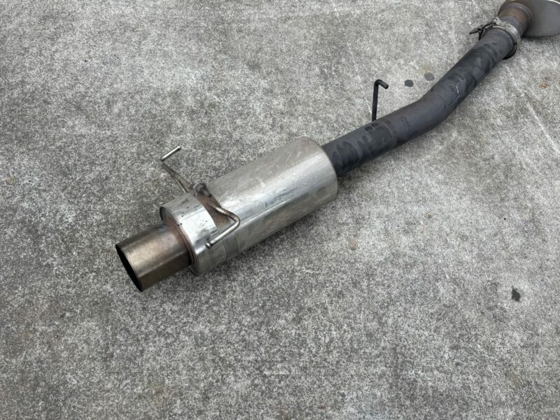 Custom 3.5" Cat Back Exhaust R34 GTT - Image 3