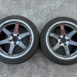 Rays TE37 SL Wheels Pair 17x9.5 +12