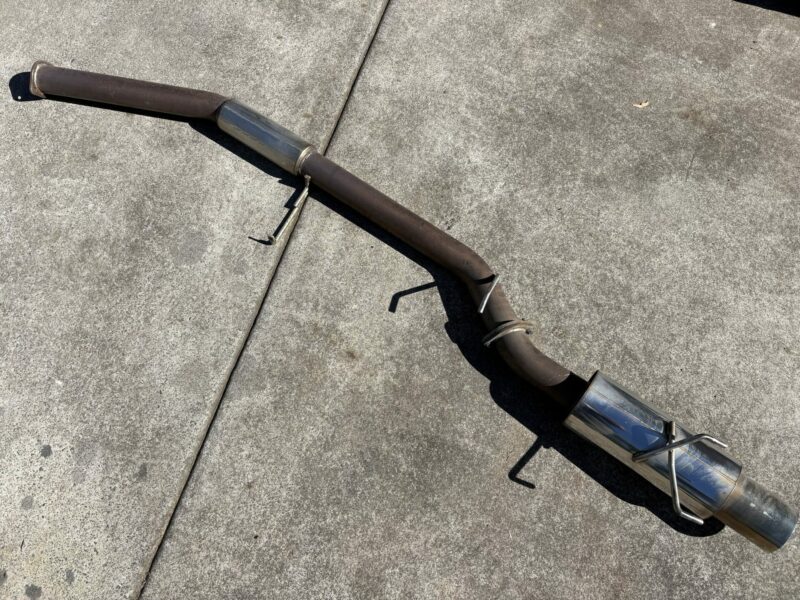 Stainless 3 Inch Cat Back Exhaust S13 180sx - Image 3
