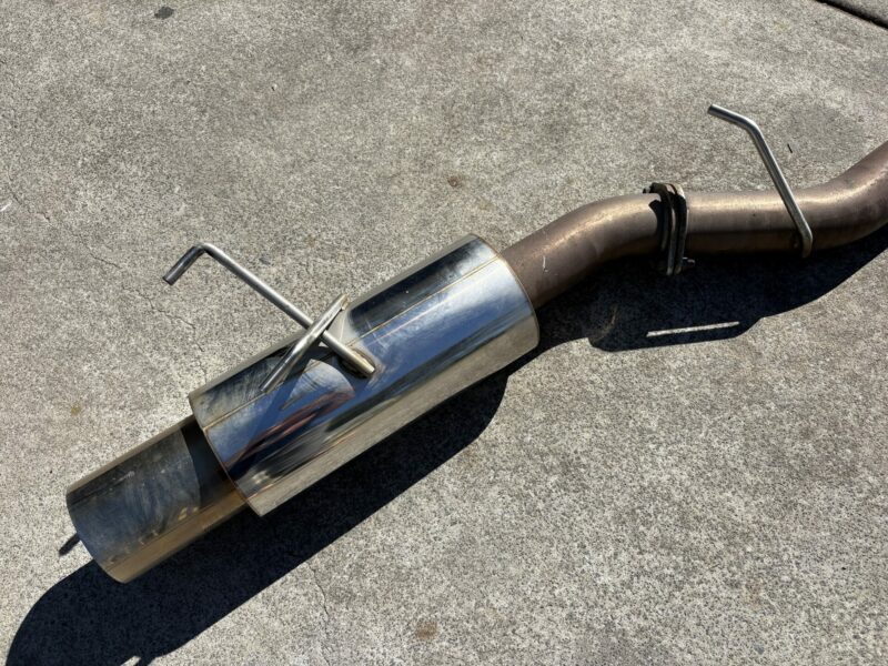 Stainless 3 Inch Cat Back Exhaust S13 180sx - Image 6